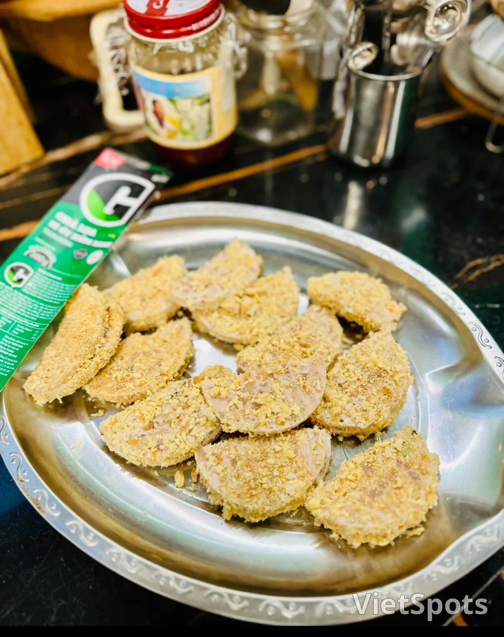ハムカツ準備