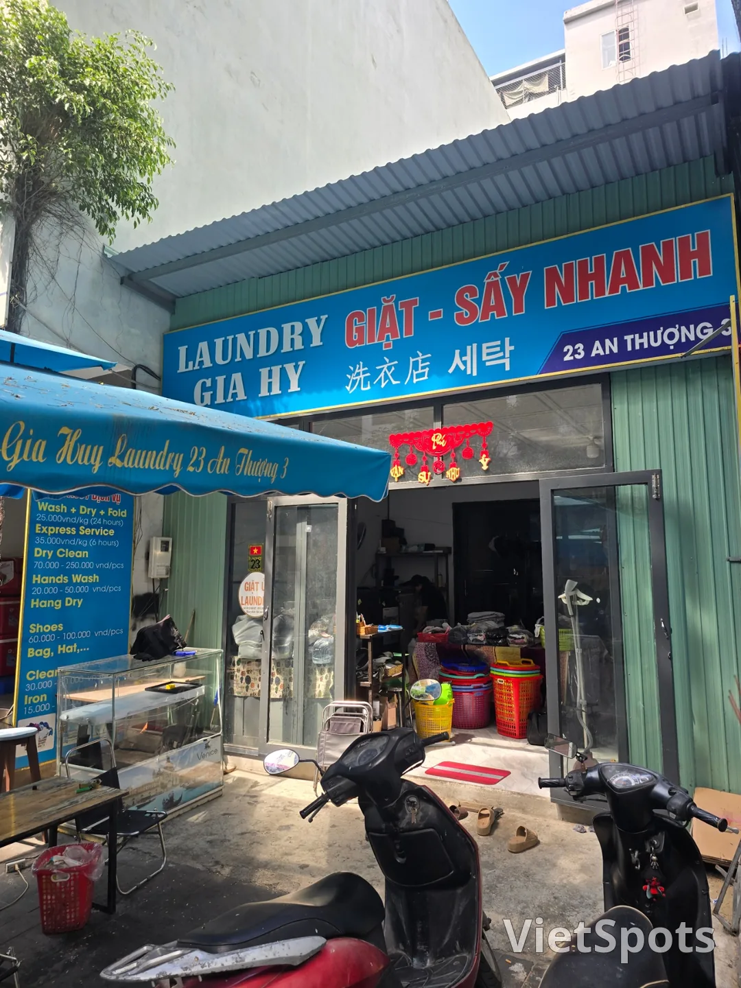 (Đánh giá) Tiệm giặt là Laundry Khách sạn Charming Laundry
