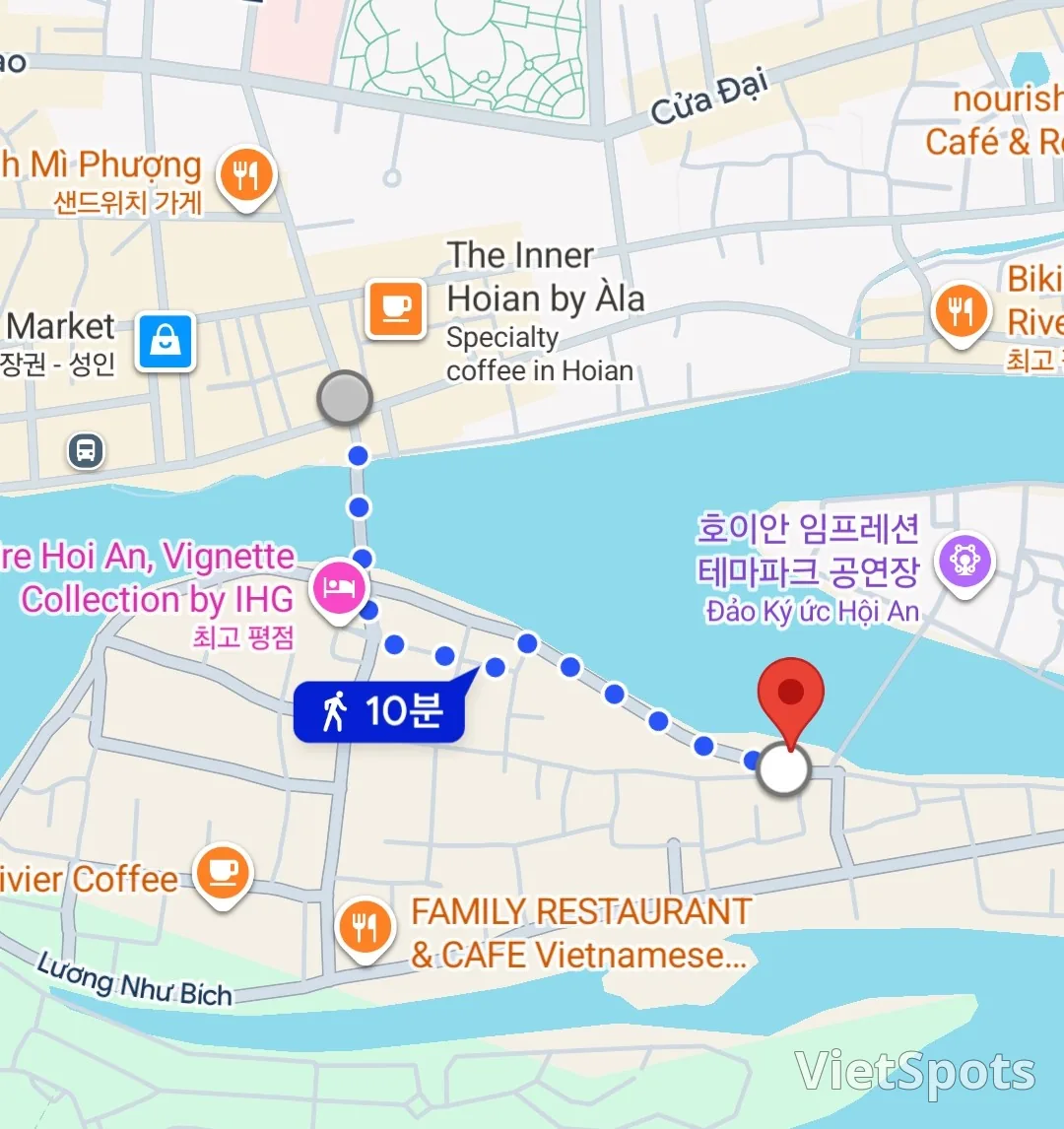 (🇻🇳Chuyến đi thứ 6, 30/8~4/9) Nhật ký du lịch.. Quán cà phê đích thực (trinh cafe) gần sông Thu Bồn sau khi trời tối