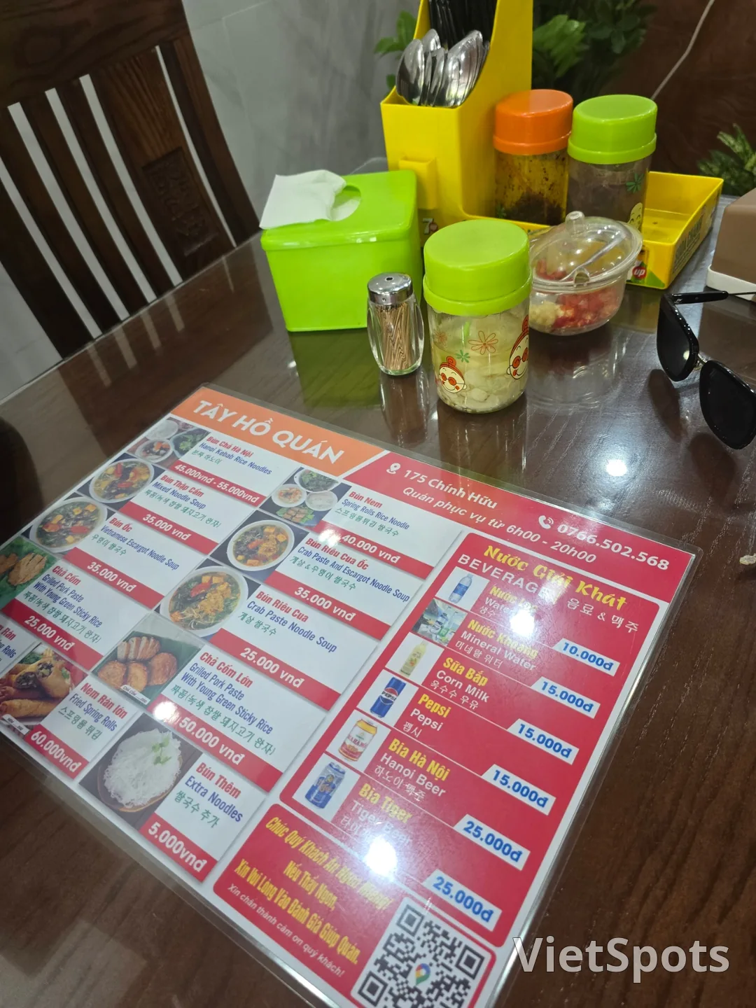 (🇻🇳第6趟 8月30日~9月4日) 遊記.. 出去吃分掽(米線)(Dahamkke-Nolja推薦的分掽店)