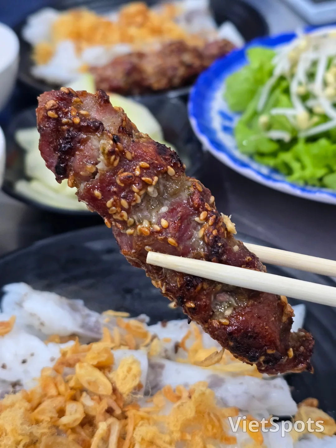 (🇻🇳 Team/Room 6, August 30 – September 4) Travel log.. Banh Cuon famous restaurant