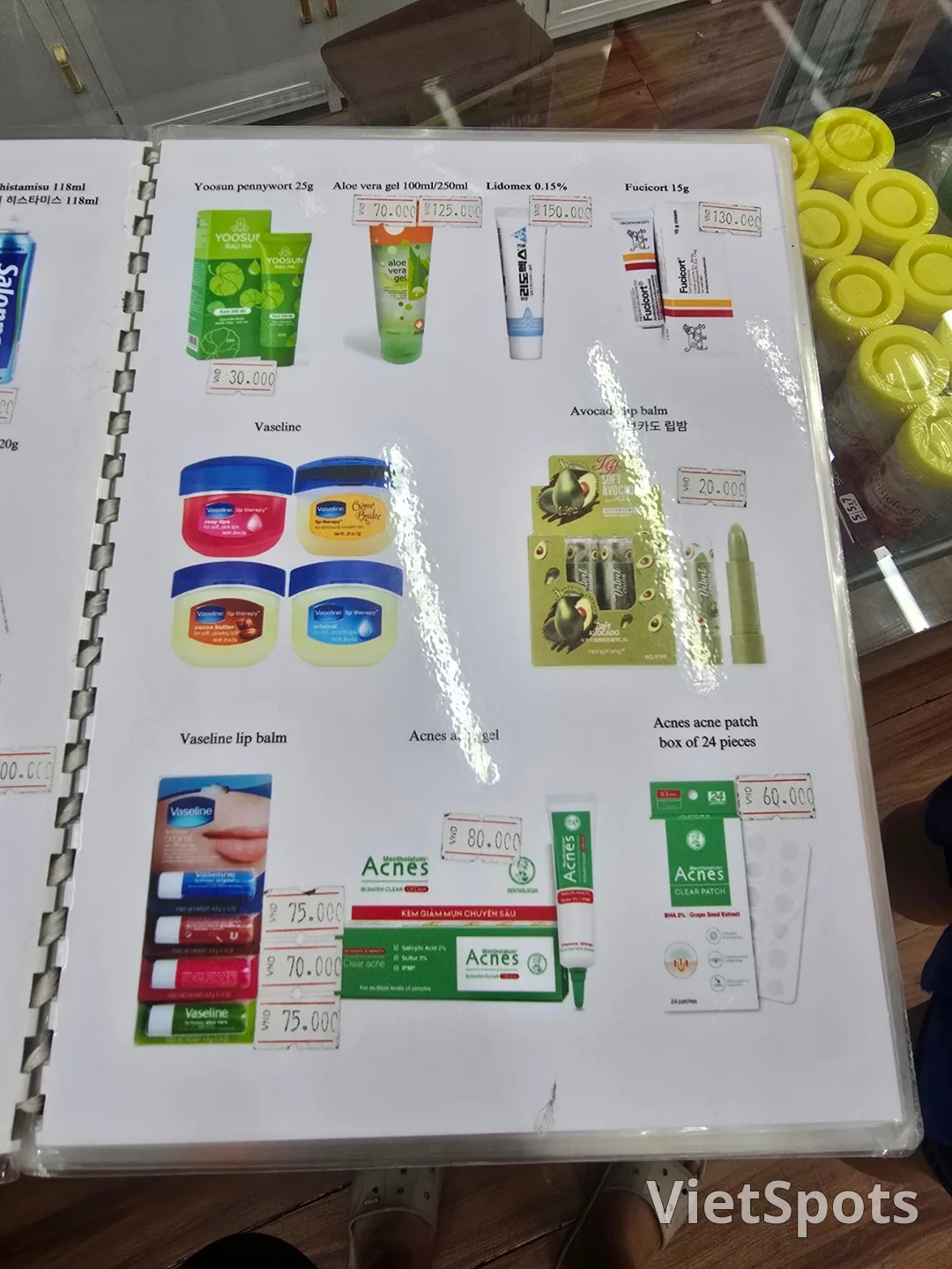 (🇻🇳第6次 8月30日~9月4日) 旅行記.. 我去過的藥店 (附價格表)