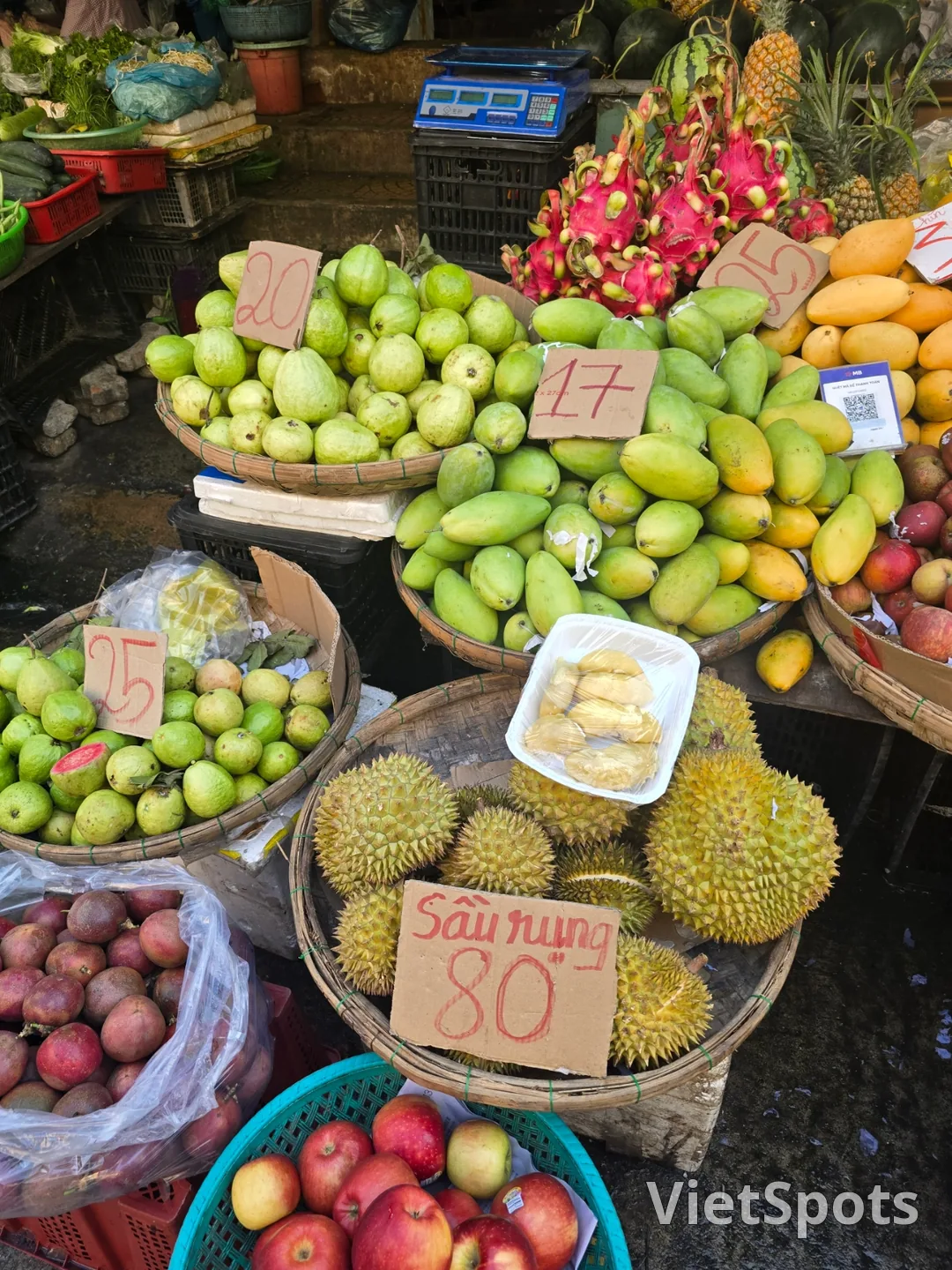 7號房評測🛫🇻🇳 濱城市場購買榴蓮