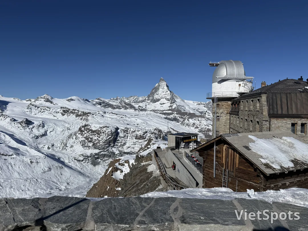 Gornergrat 是我認為欣賞馬特洪峰最完整的位置