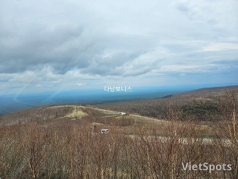 🇰🇷🇨🇳🏔長白山北坡線路,暴雪中羞澀的天池