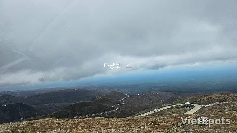 🇰🇷🇨🇳🏔長白山北坡線路,暴雪中羞澀的天池