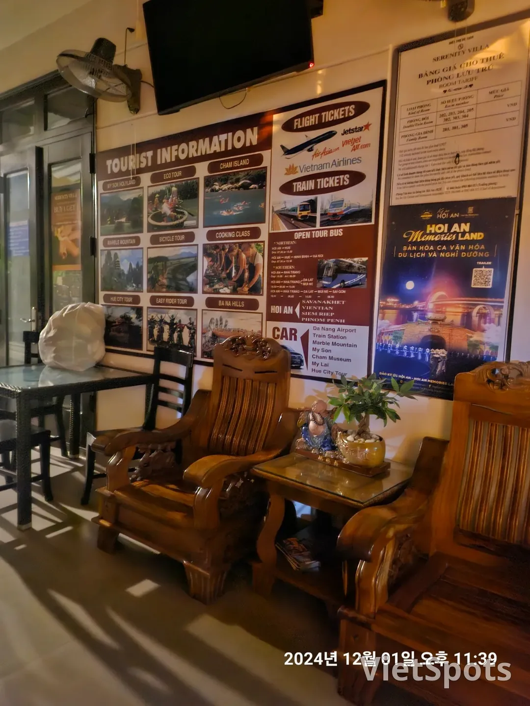 🇻🇳(review) Chợ đêm Hội An chỉ cách 1 phút đi bộ! Serenity Villa Hoian