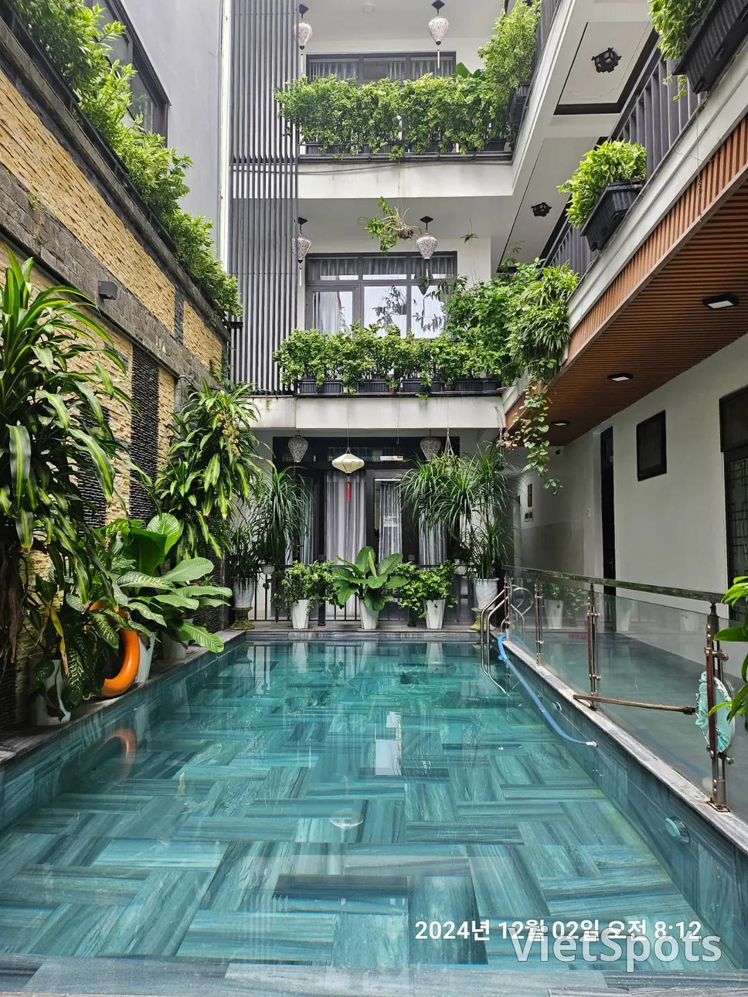 🇻🇳(Đánh giá) Serenity Villa Hoian_Phòng Family view hồ bơi