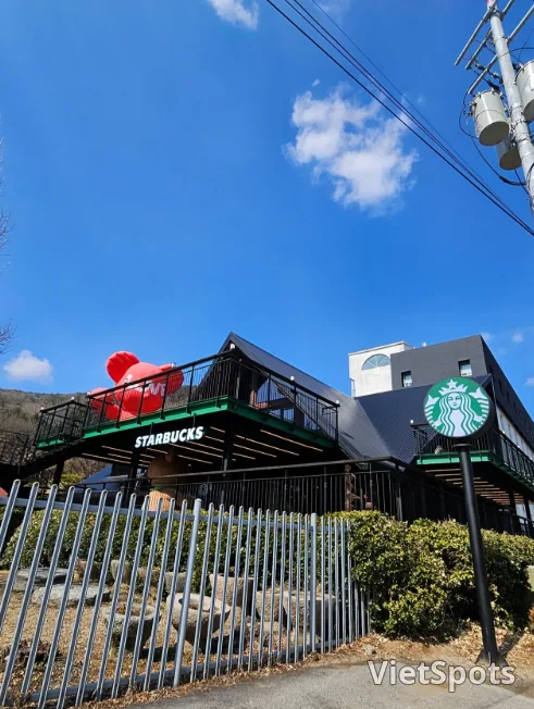 🇰🇷Starbucks chi nhánh Gana Art Park xinh đẹp