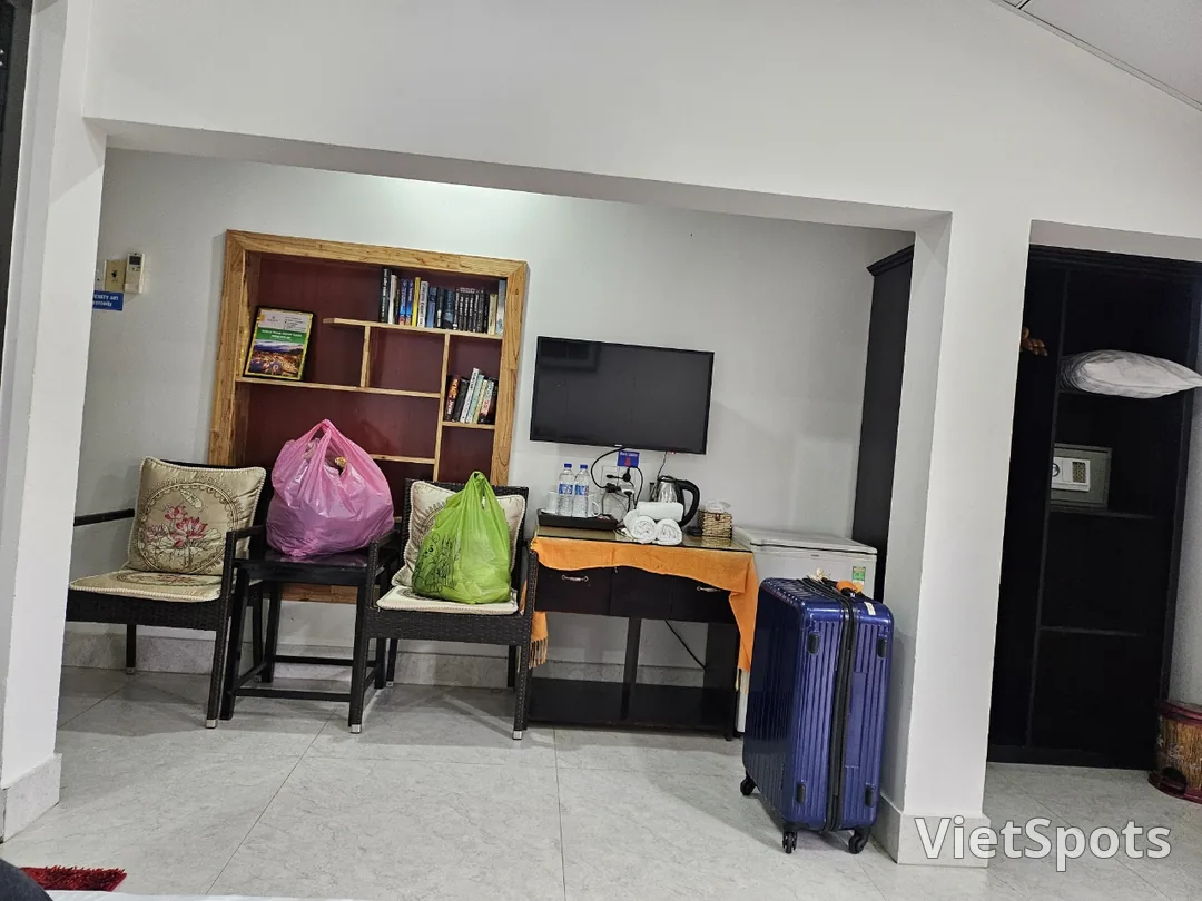 ๐ป๐ณ(ํ๊ธฐ)์๋ฆฌ๋ํฐ ๋น๋ผ ํธ์ด์(Serenity Villa Hoian) ๋ฃจํํ ๋๋ธ๋ฃธ(Rooftop Double Room)