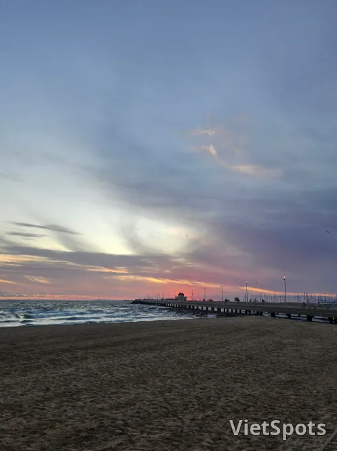 🇦🇺日落名胜~墨尔本圣基尔达海滩(St Kilda beach)