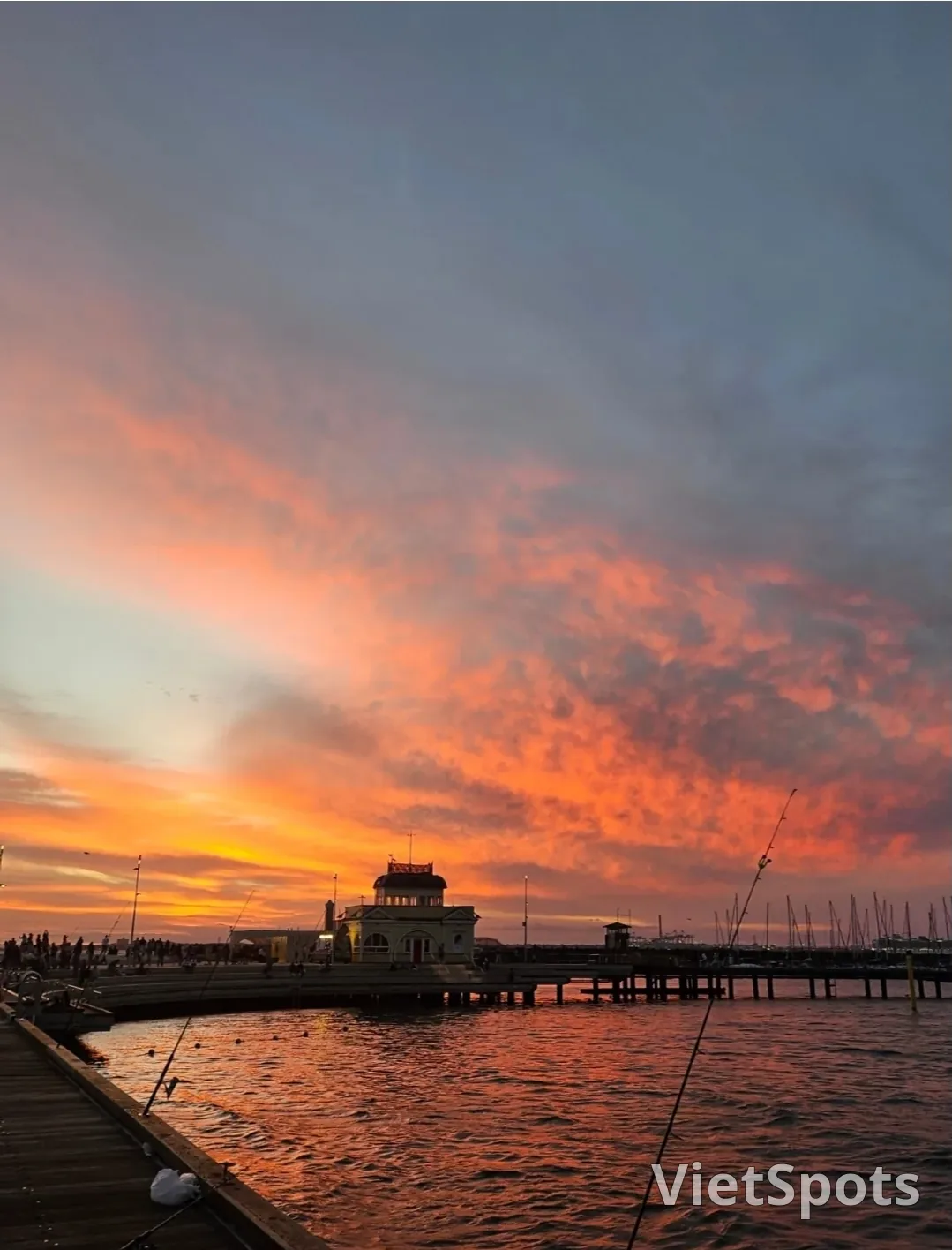 🇦🇺日落名胜~墨尔本圣基尔达海滩(St Kilda beach)
