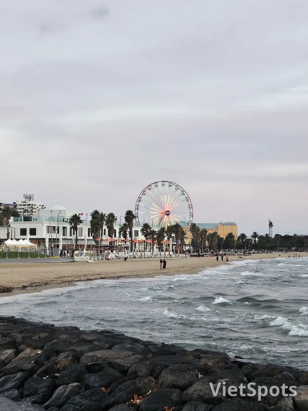 🇦🇺日落名胜~墨尔本圣基尔达海滩(St Kilda beach)