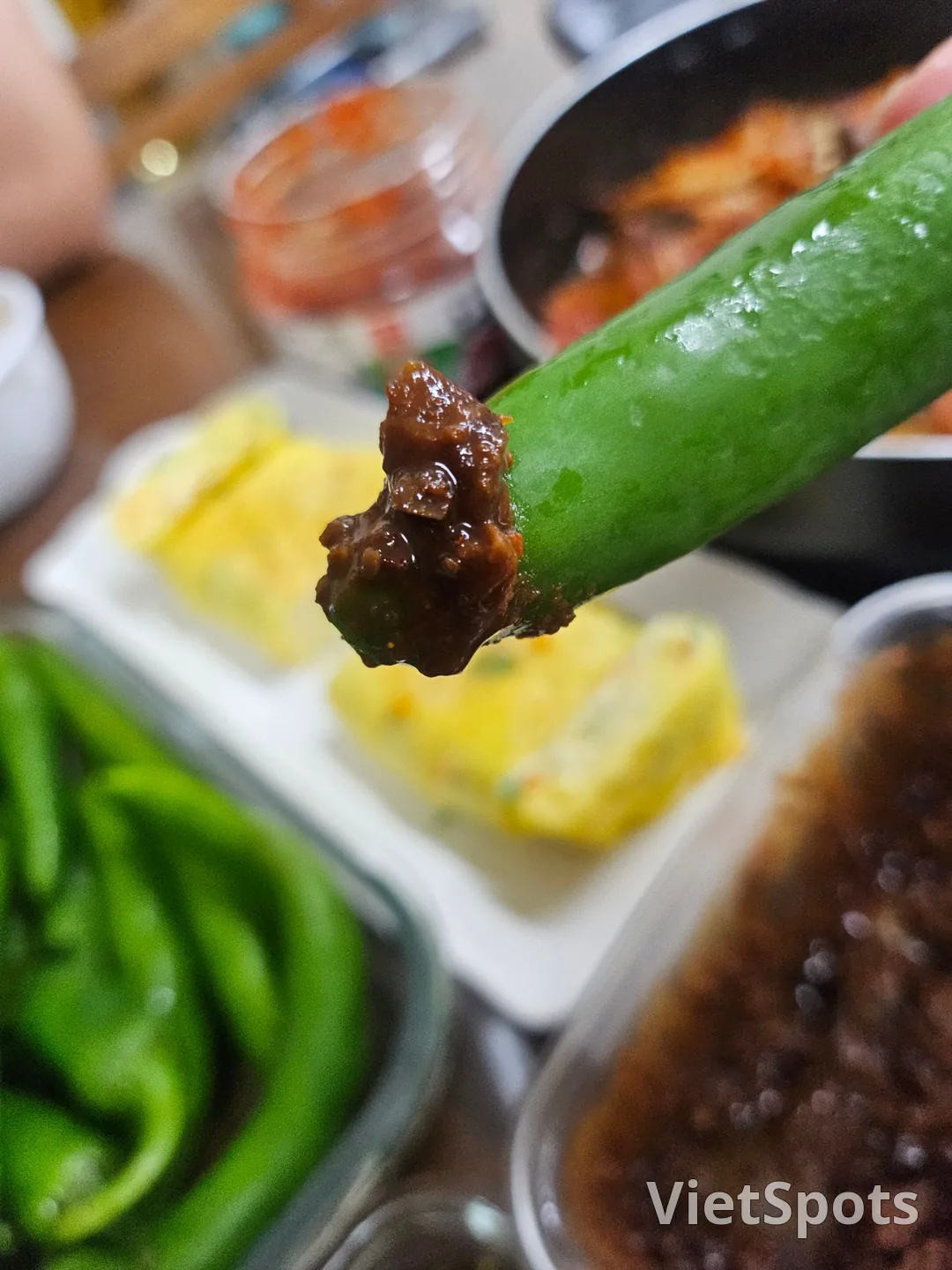 熟成キムチと鯖の煮付け