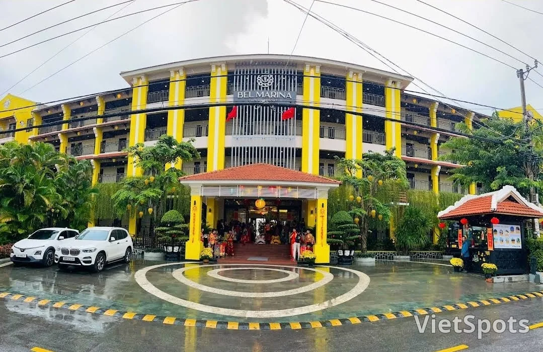 🇻🇳（评测）贝尔玛丽娜会安度假村，洋溢着浓浓会安风情的大堂，泳池景观绝佳之地
