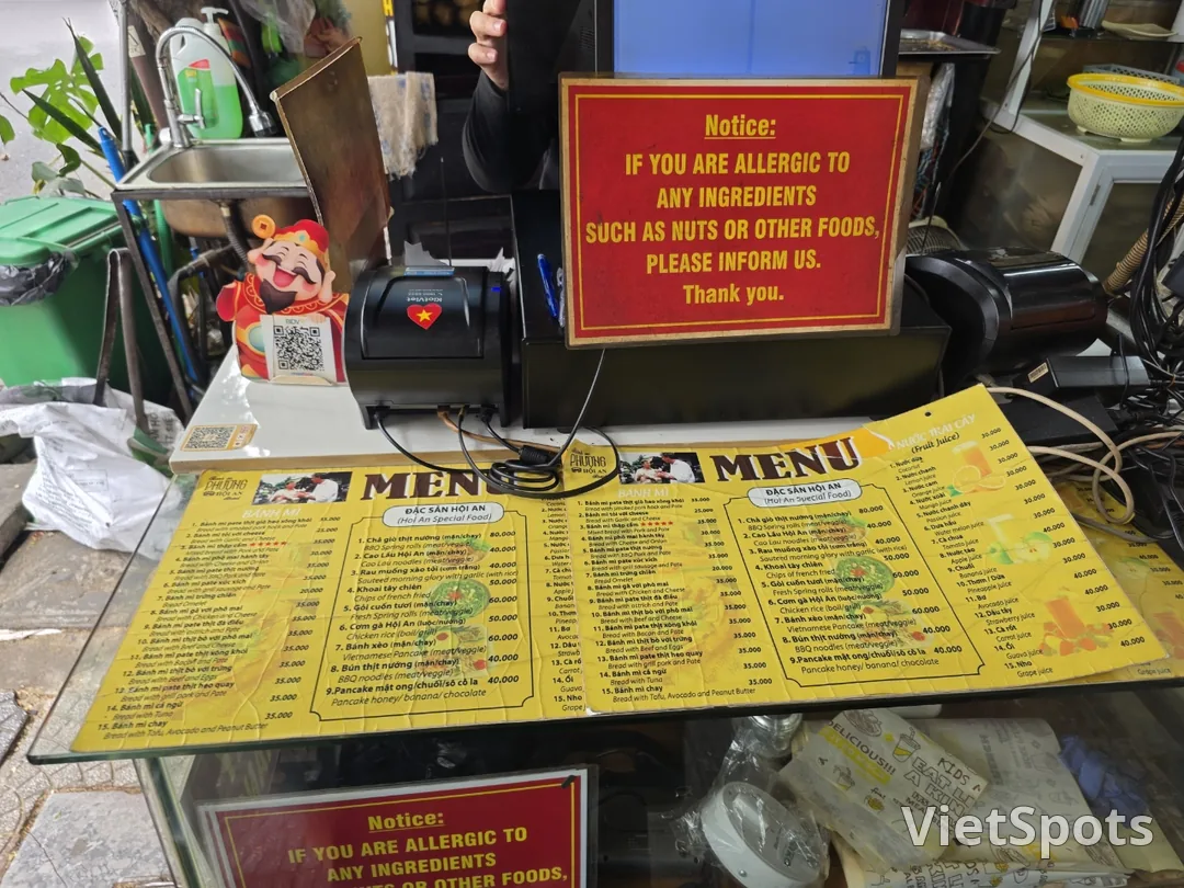 🇻🇳 होई एन बान्ह मी फुओंग (Bánh Mì Phượng)! एग बान्ह मी, 1,000 वॉन की खुशी