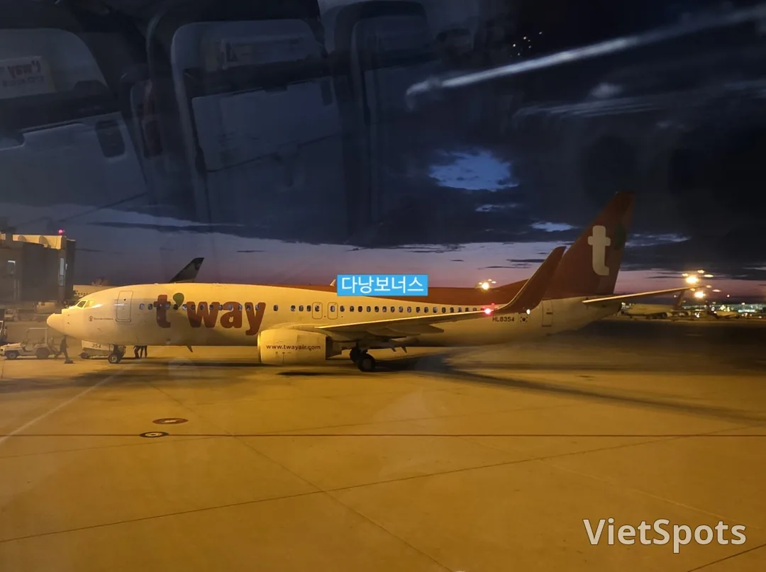🇻🇳【仁川-岘港】T'way搭乘评测✈️
