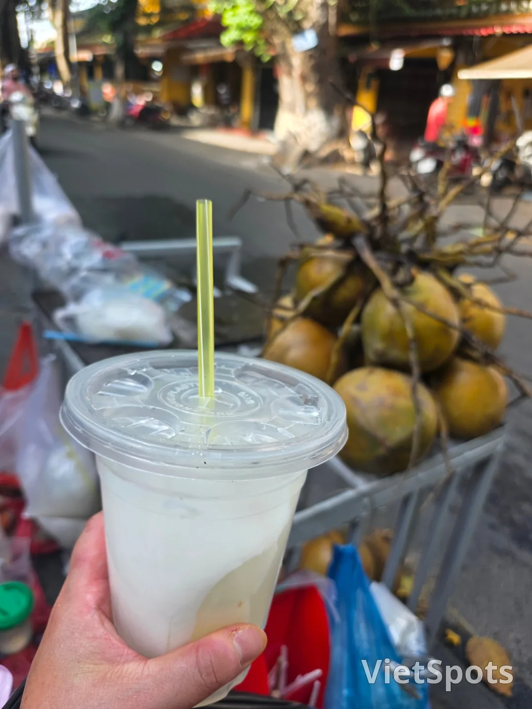 🇻🇳 走進當地人的日常生活，在會安享用的一杯椰子