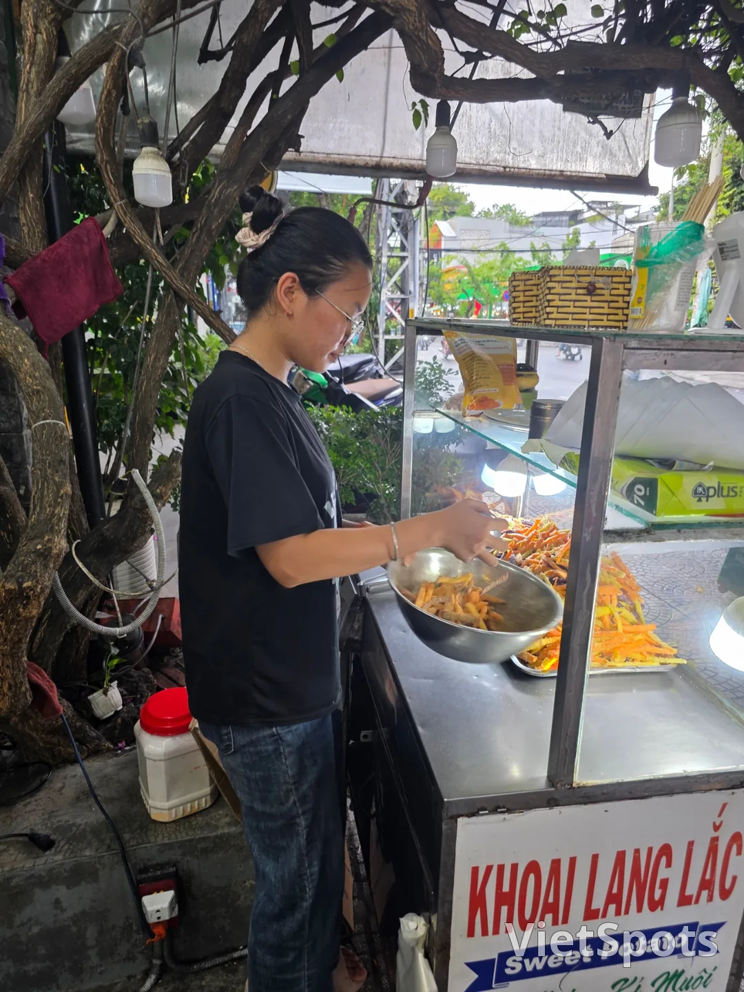 🇻🇳 Cuối cùng cũng được nếm thử khoai lang chiên!
