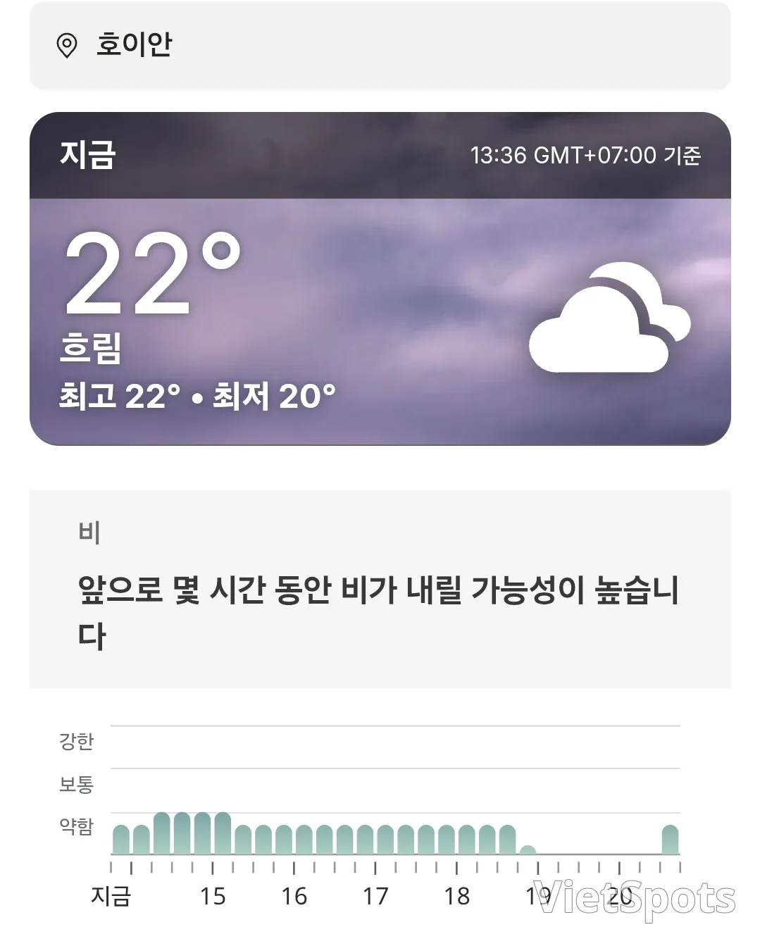 🌈今日會安天氣 (251226)