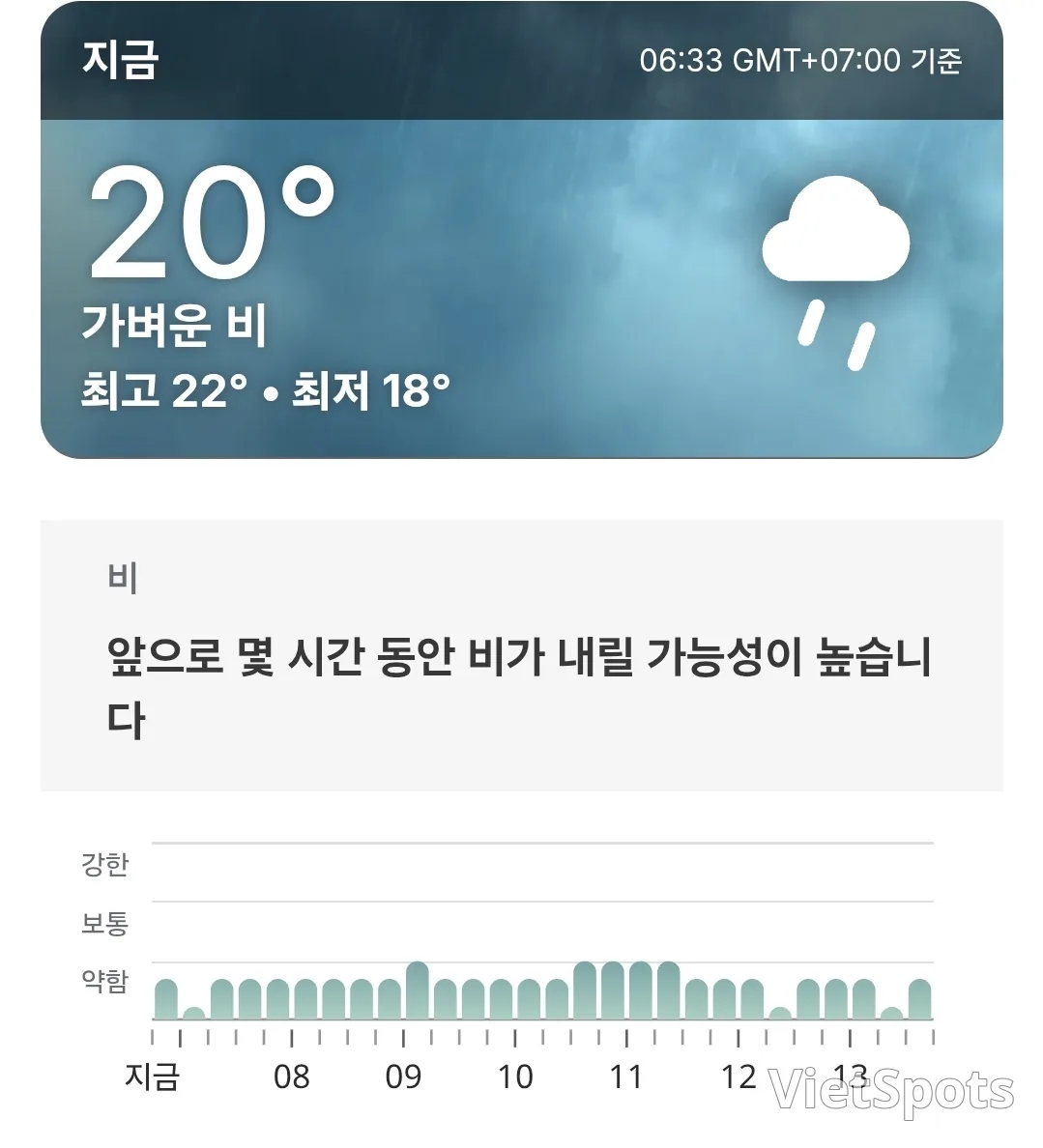 🌈오늘의 호이안 날씨 (260107)