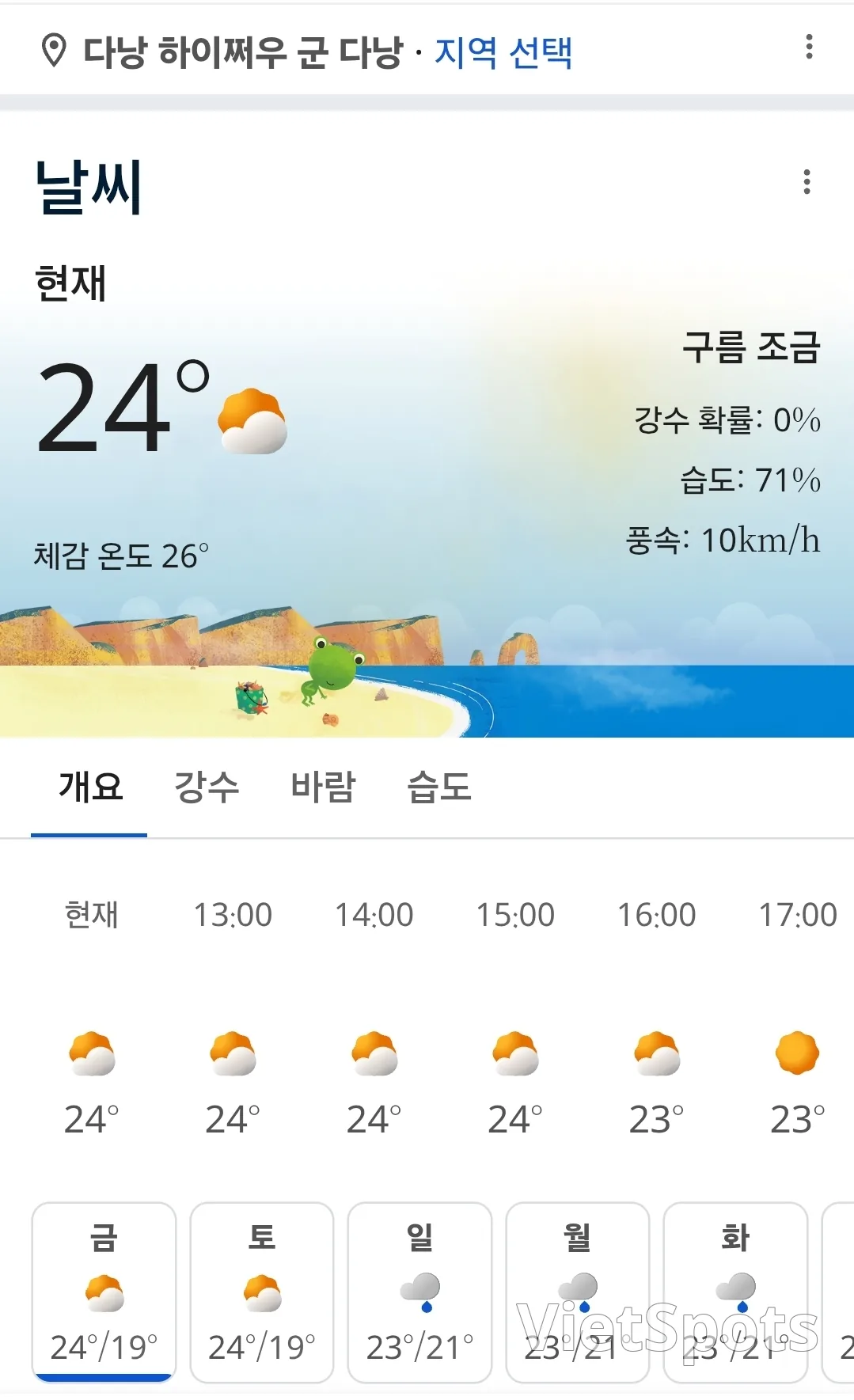🌞 Thời tiết thời gian thực bãi biển Mỹ Khê Đà Nẵng