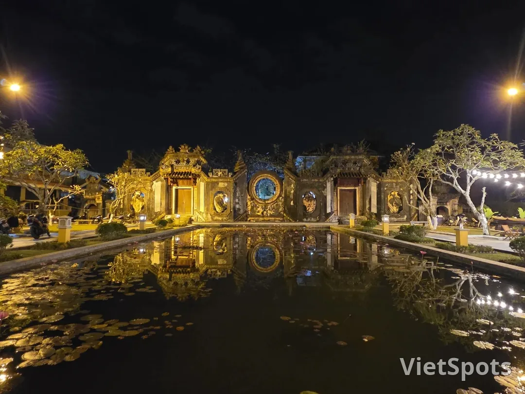 🇻🇳माँ और दो बेटियों की दा नांग यात्रा_होई एन फोटो रेस्तरां बा मु मंदिर