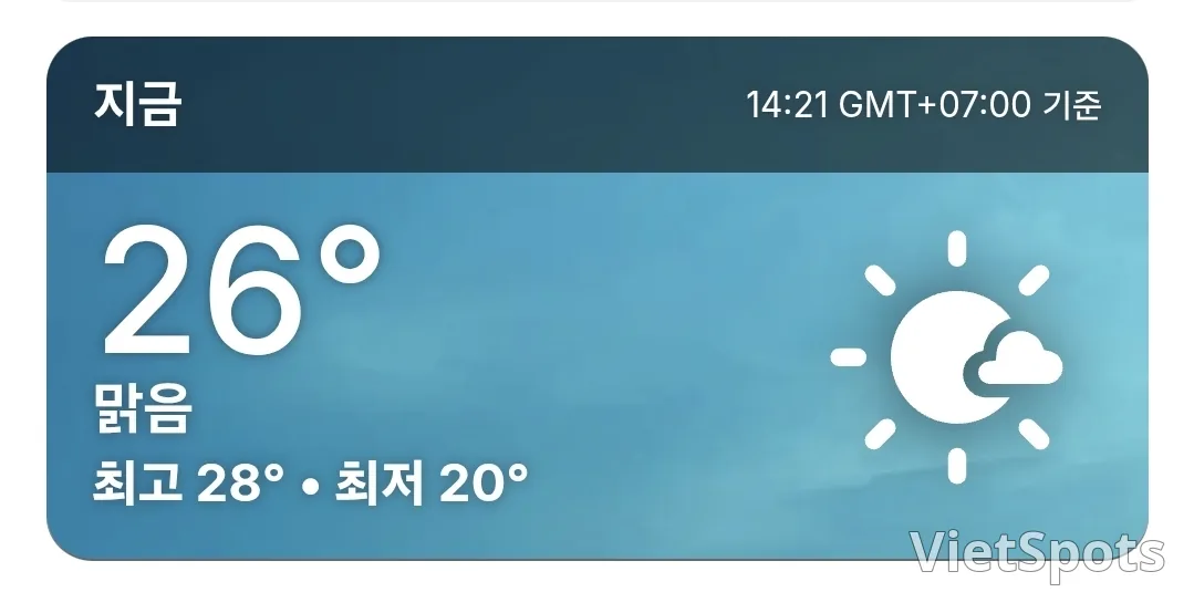 🌈今日会安天气 (260205)