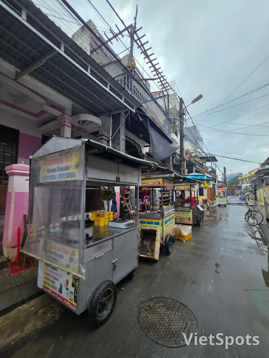 🇻🇳母娘三人のダナン旅行_雨のホイアンの朝の風景