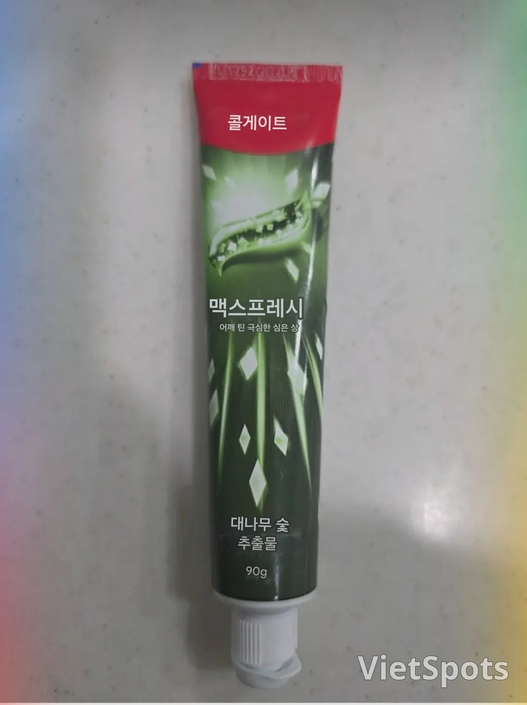 🇻🇳세모녀 다낭여행_ 콜게이트 뱀부 치약 맥스프레시 깔끔해요