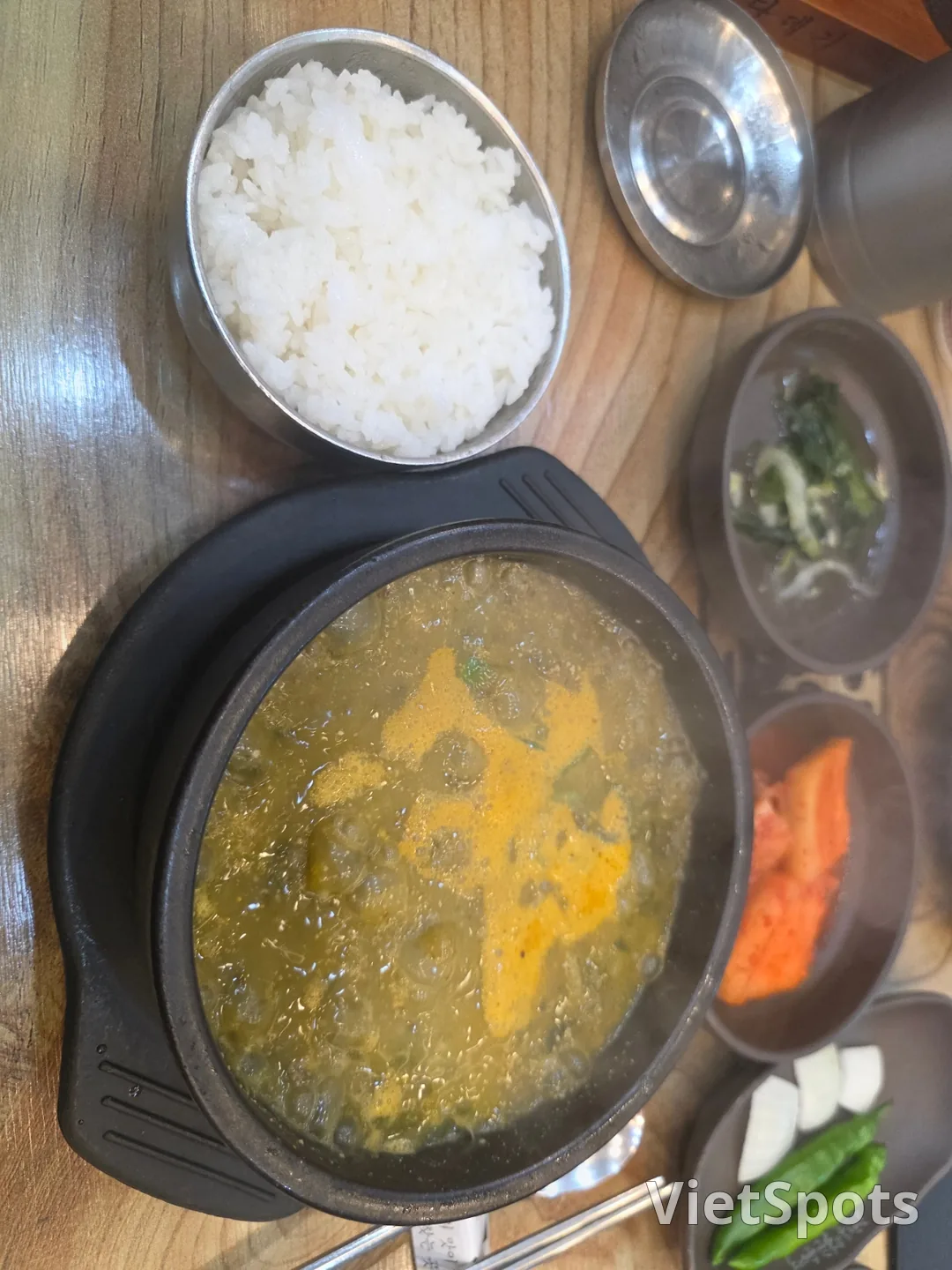 干白菜叶血肠汤（牛筋菜血肠汤）！