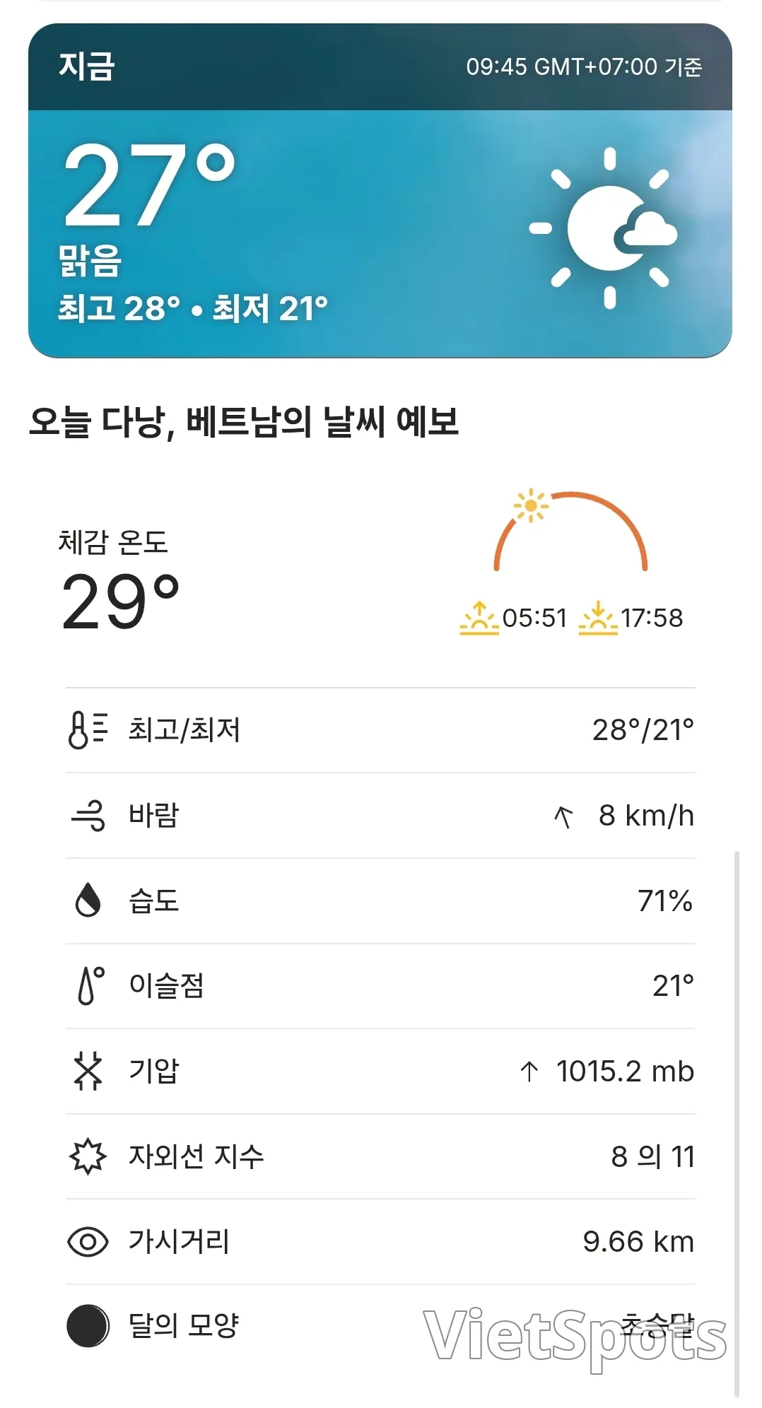 🌈本日のダナン天気予報 (260320)