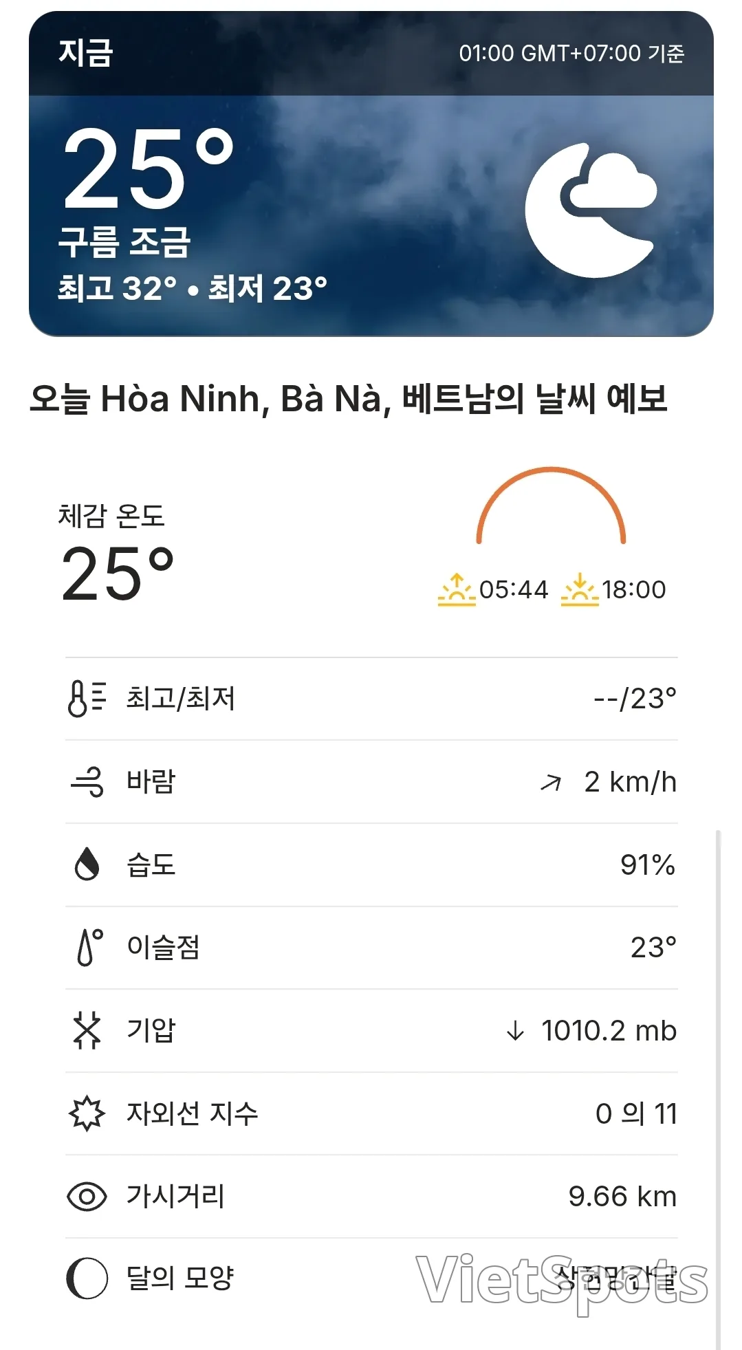 🌈今日巴拿山天氣預報 (260330)
