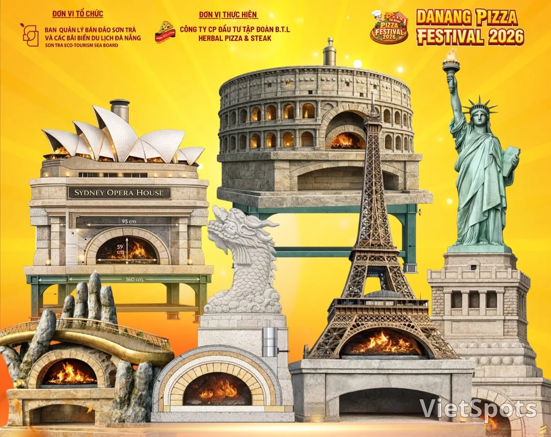 🍕(Thông tin) Tổ chức Lễ hội Pizza Quốc tế Đà Nẵng 2026!