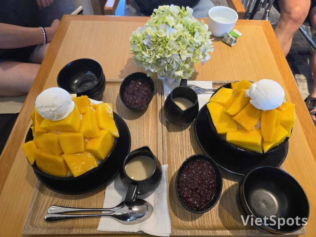 🇻🇳[Шилла Монограм Дананг] Дайнинг_ Bar M Манго Бингсу 🥭🍨
