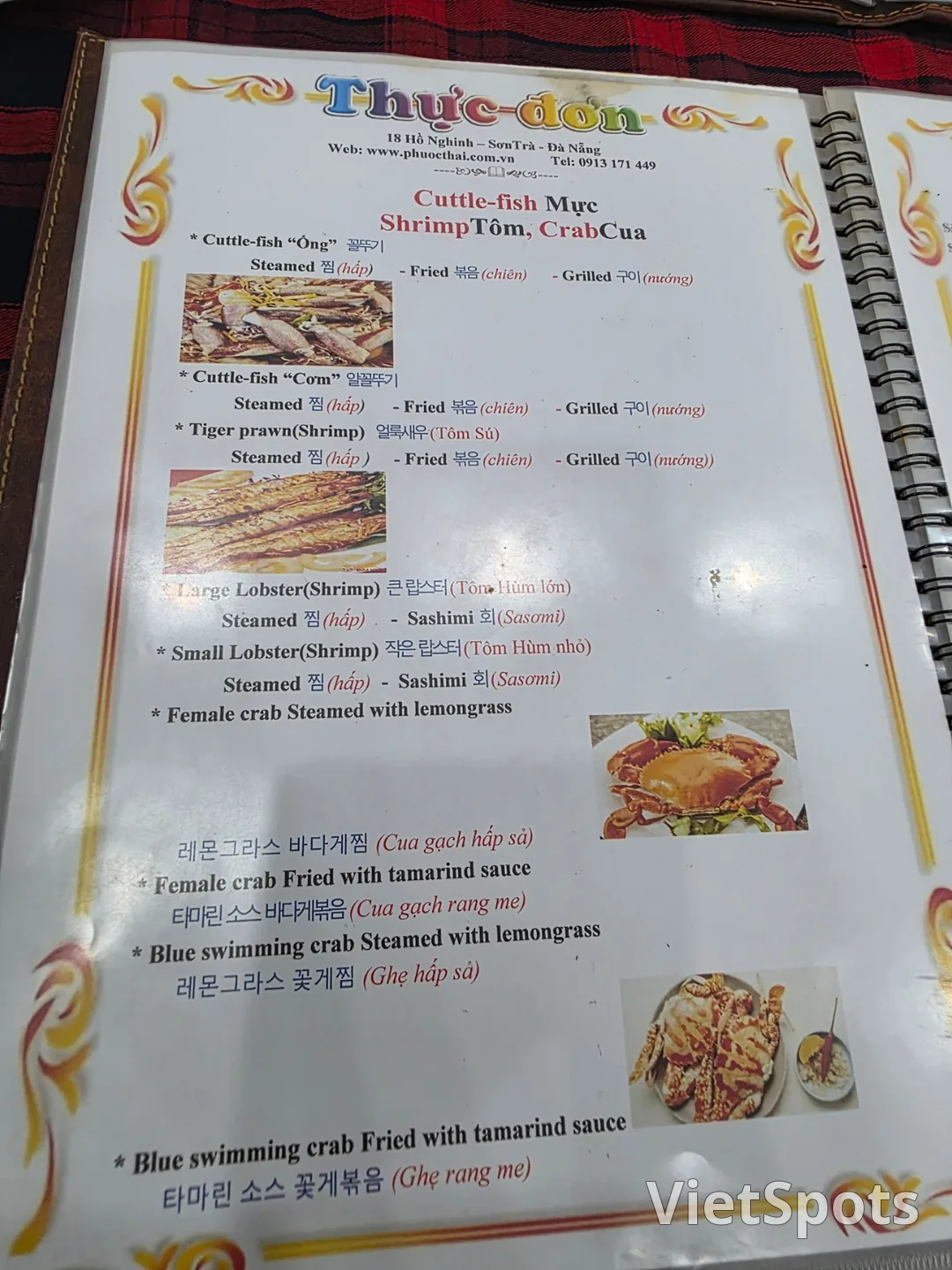 Đánh giá)▶️✍️Quán hải sản địa phương ngon ở Mỹ Khê - Nhà hàng Phước Thái (Phuoc Thai Restaurant)