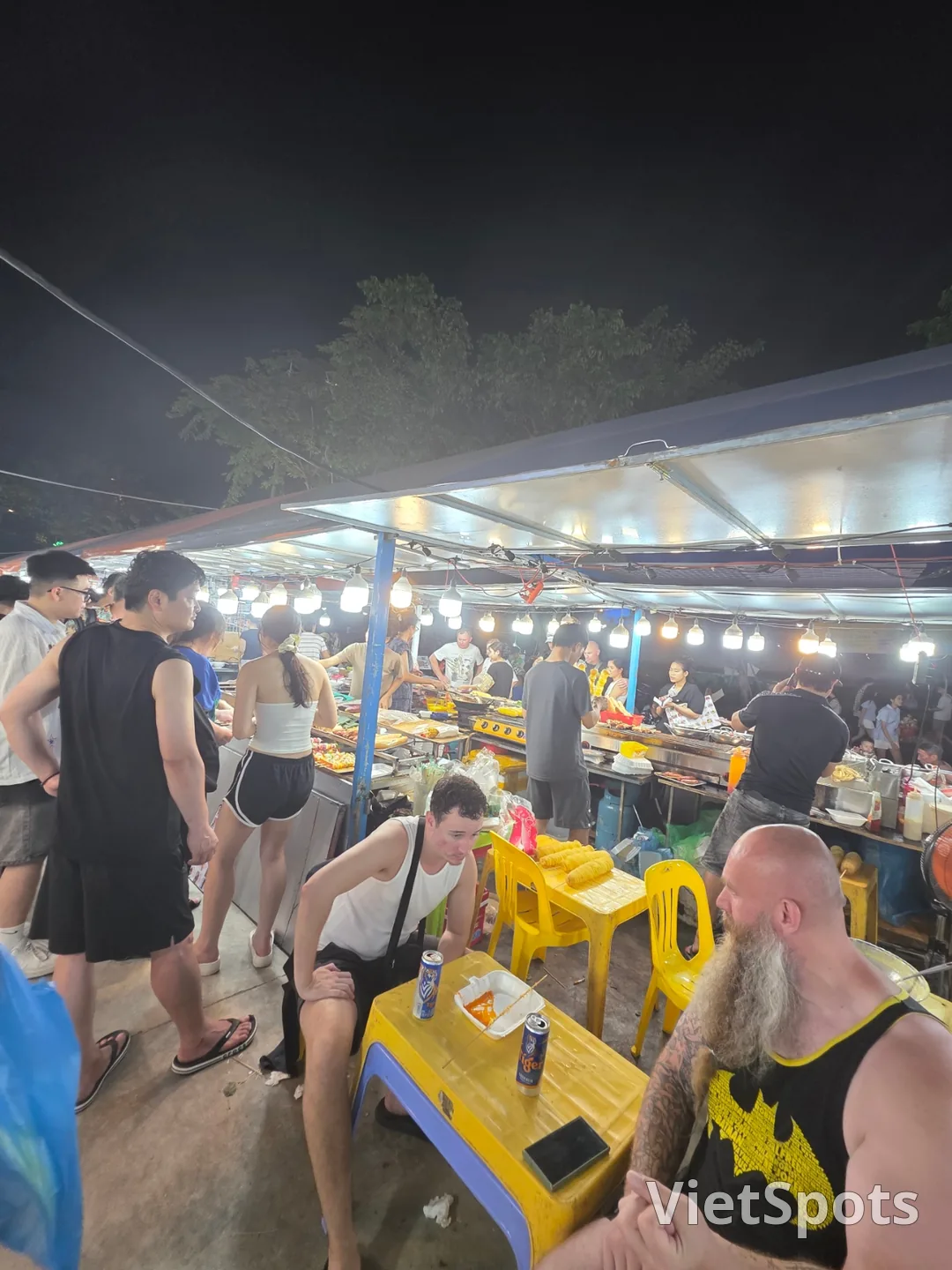 Review) ▶️✍️ Chợ đêm Sơn Trà và massage chân local ở chợ đêm
