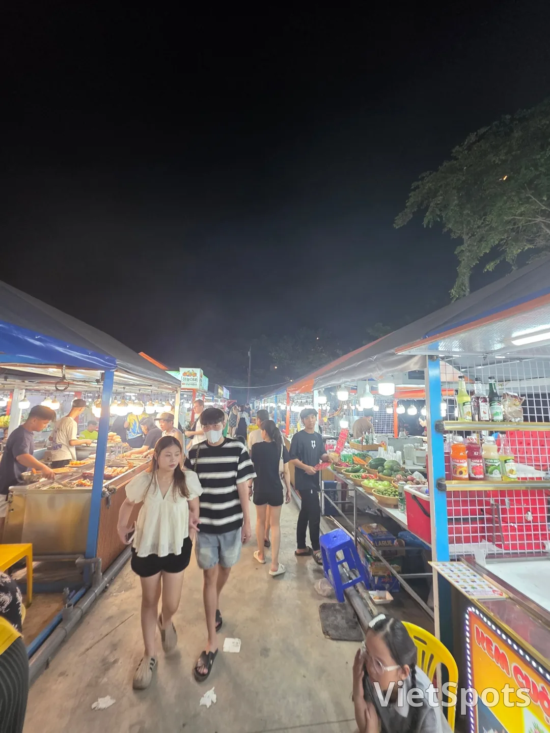 Review) ▶️✍️ Chợ đêm Sơn Trà và massage chân local ở chợ đêm