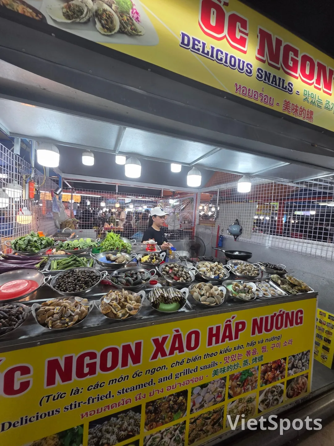 Review) ▶️✍️ Chợ đêm Sơn Trà và massage chân local ở chợ đêm