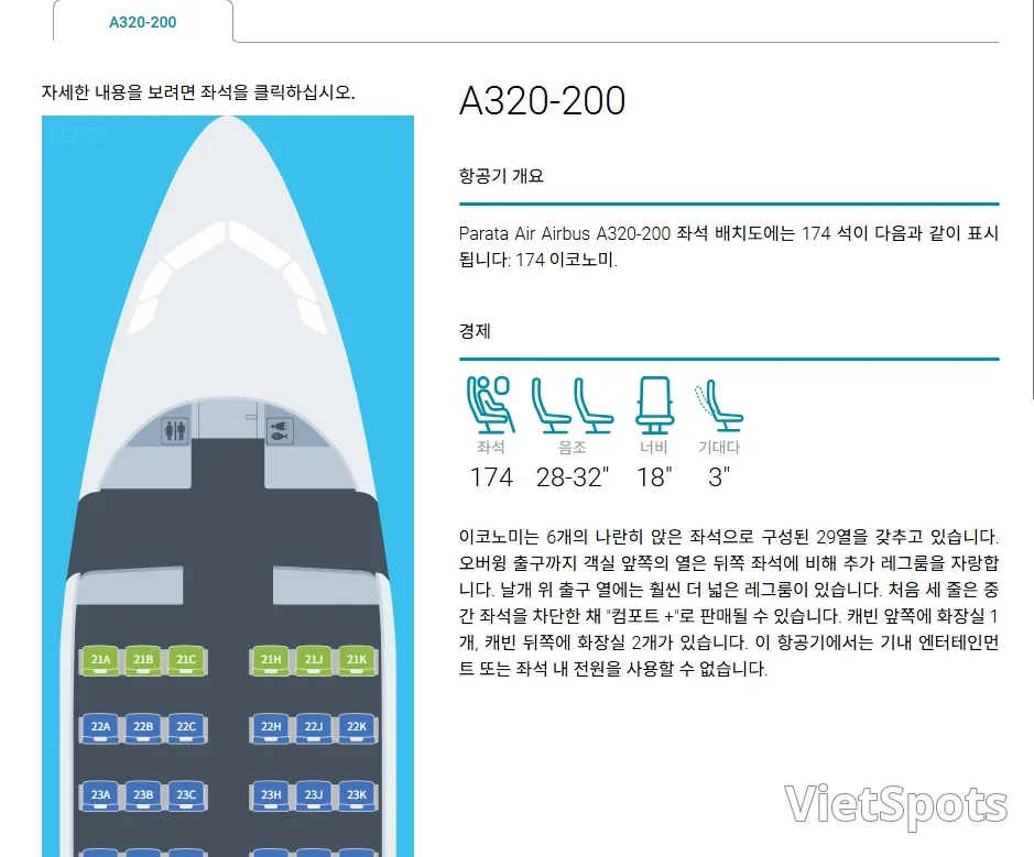 ▶ Look up Parata Air (PARATA Airlines) seats