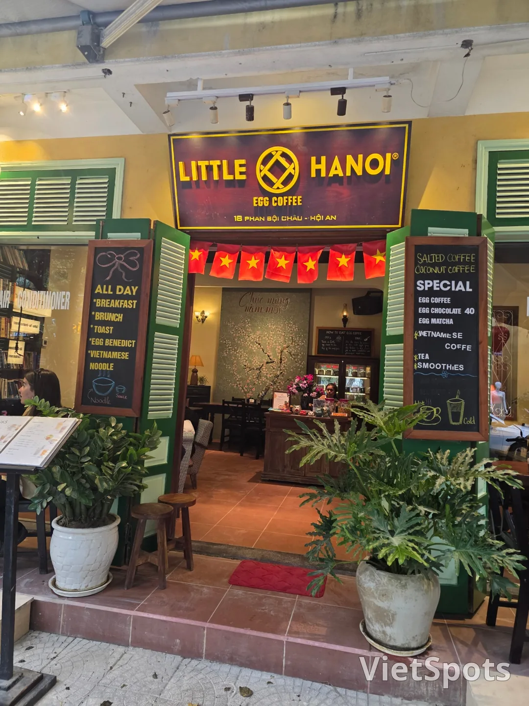 ✈️ ร้านไข่กาแฟและแซนด์วิชมะม่วงเมืองฮอยอัน - Little HaNoi Egg Coffee ( Hoi An )