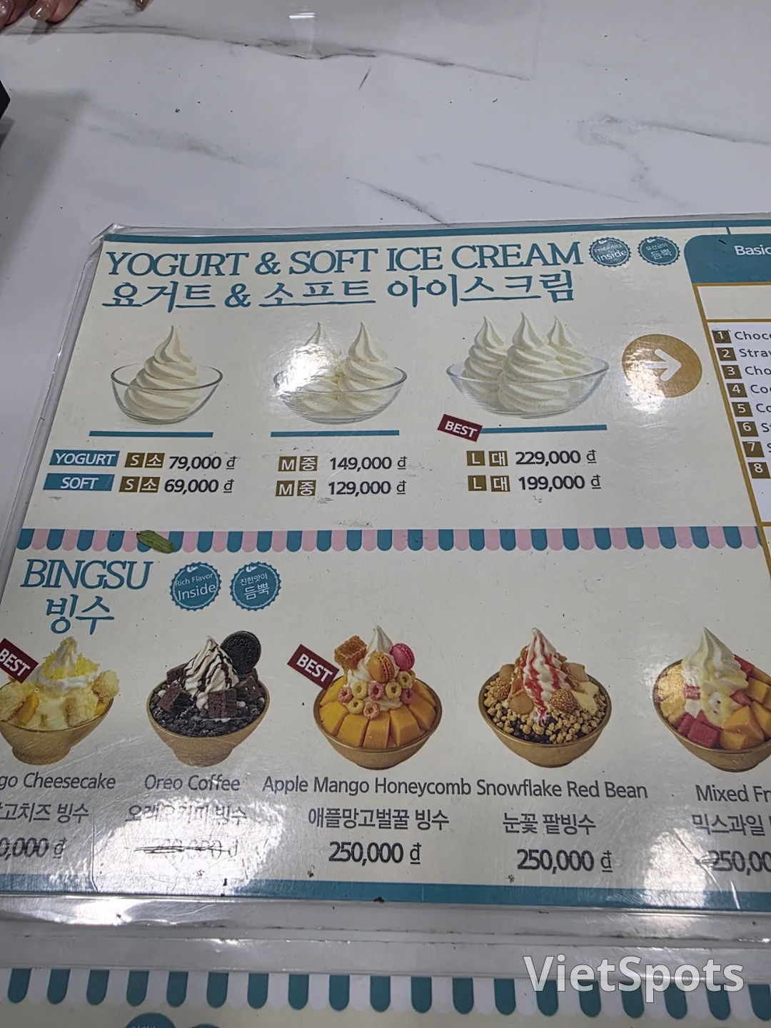 ✈️ Yogurtree (Yogurtree - Kem Sữa Chua)-Bingsu Xoài