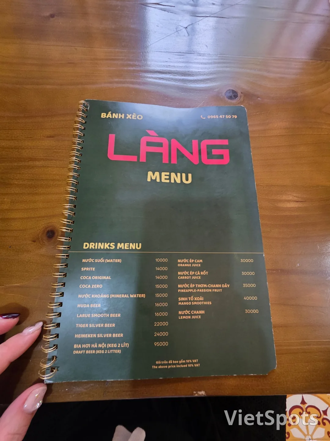 ✈️ Banh Xeo Restaurant - Banh Xeo Lang (Bánh Xèo Làng)