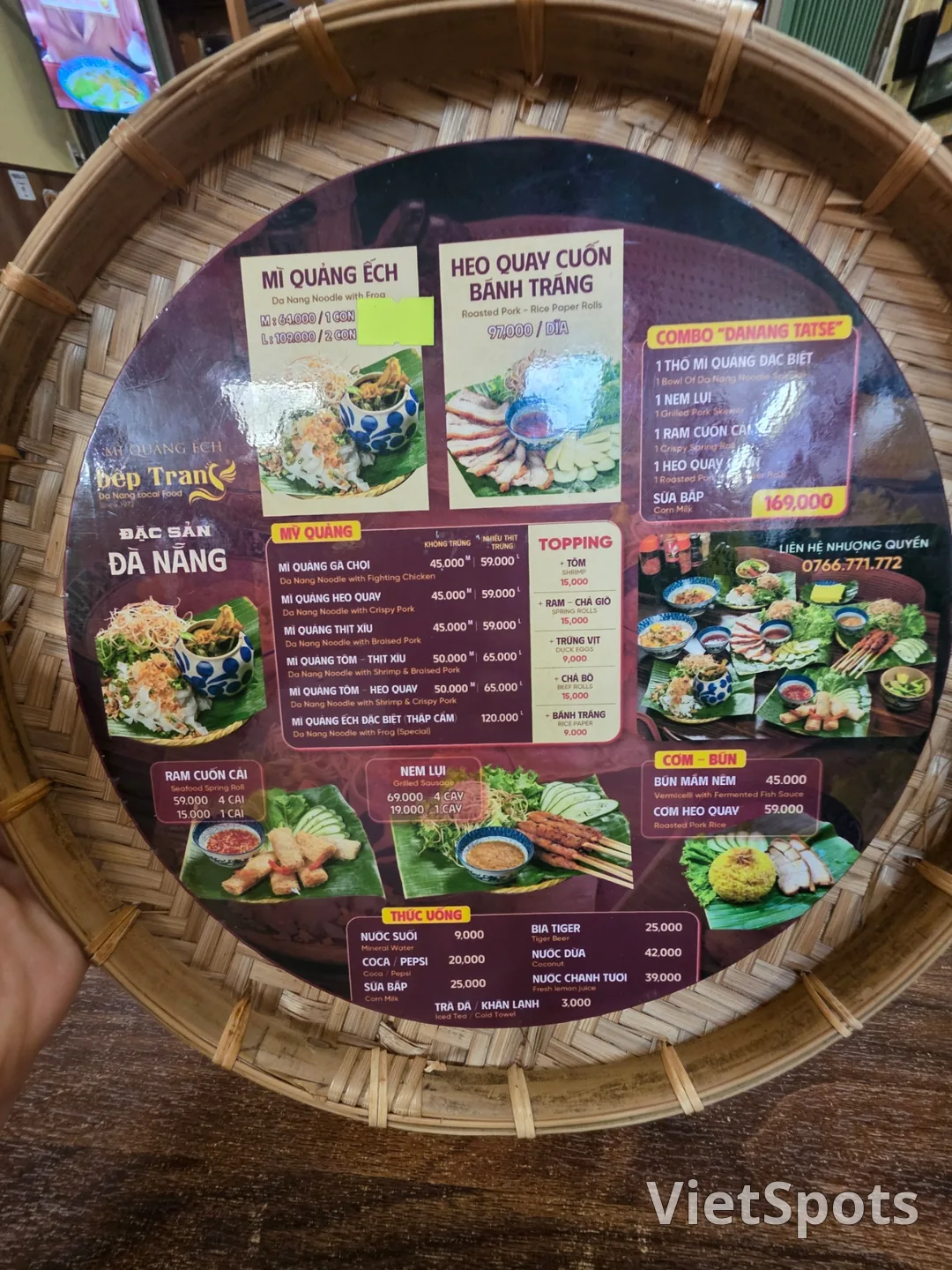 ✈️ カエルのミークアン(Mì Quảng Ếch Bếp Trang -MiQuangEch