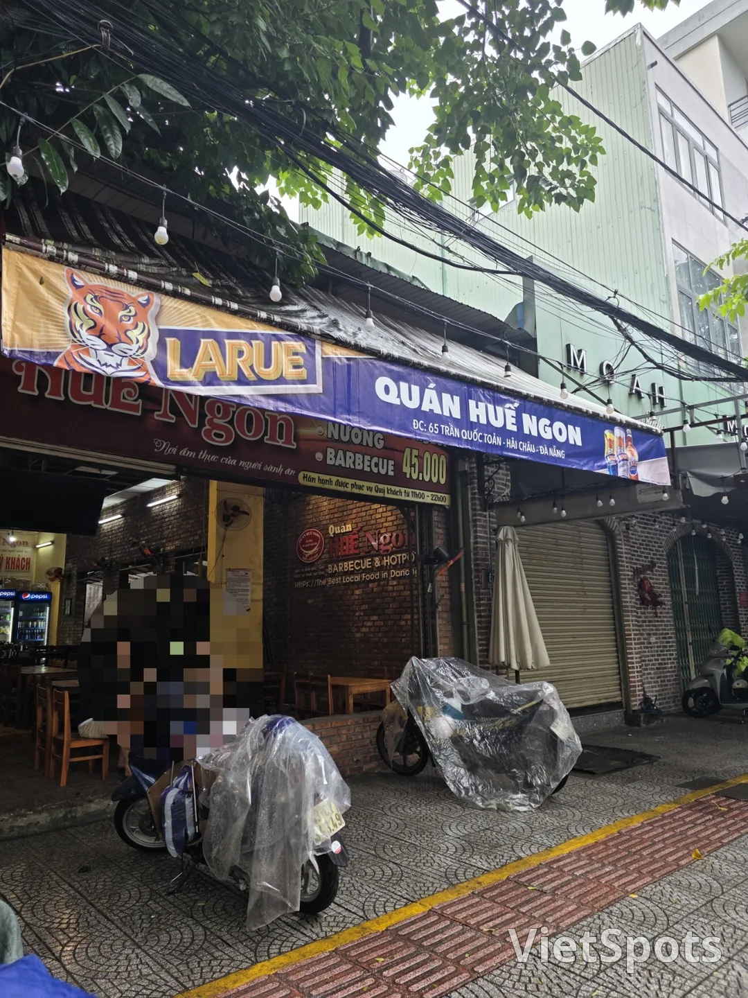 ✈️ BBQの名店 Quán Huế Ngon - ダナン最高のローカルBBQレストラン - Best local food in Da Nang