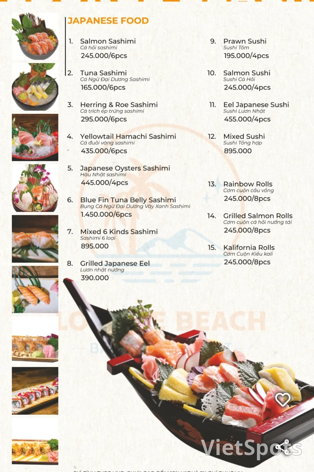 ✈️想看米凯比奇的火焰秀,就去Lounge Beach Bar吧。(Lounge Beach Bar - Restaurant)