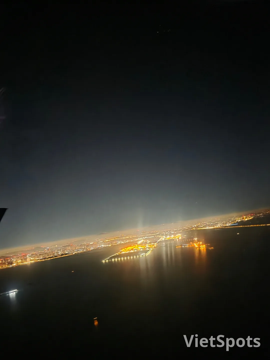 📸🎬 夜空の夜景の空撮ショット！