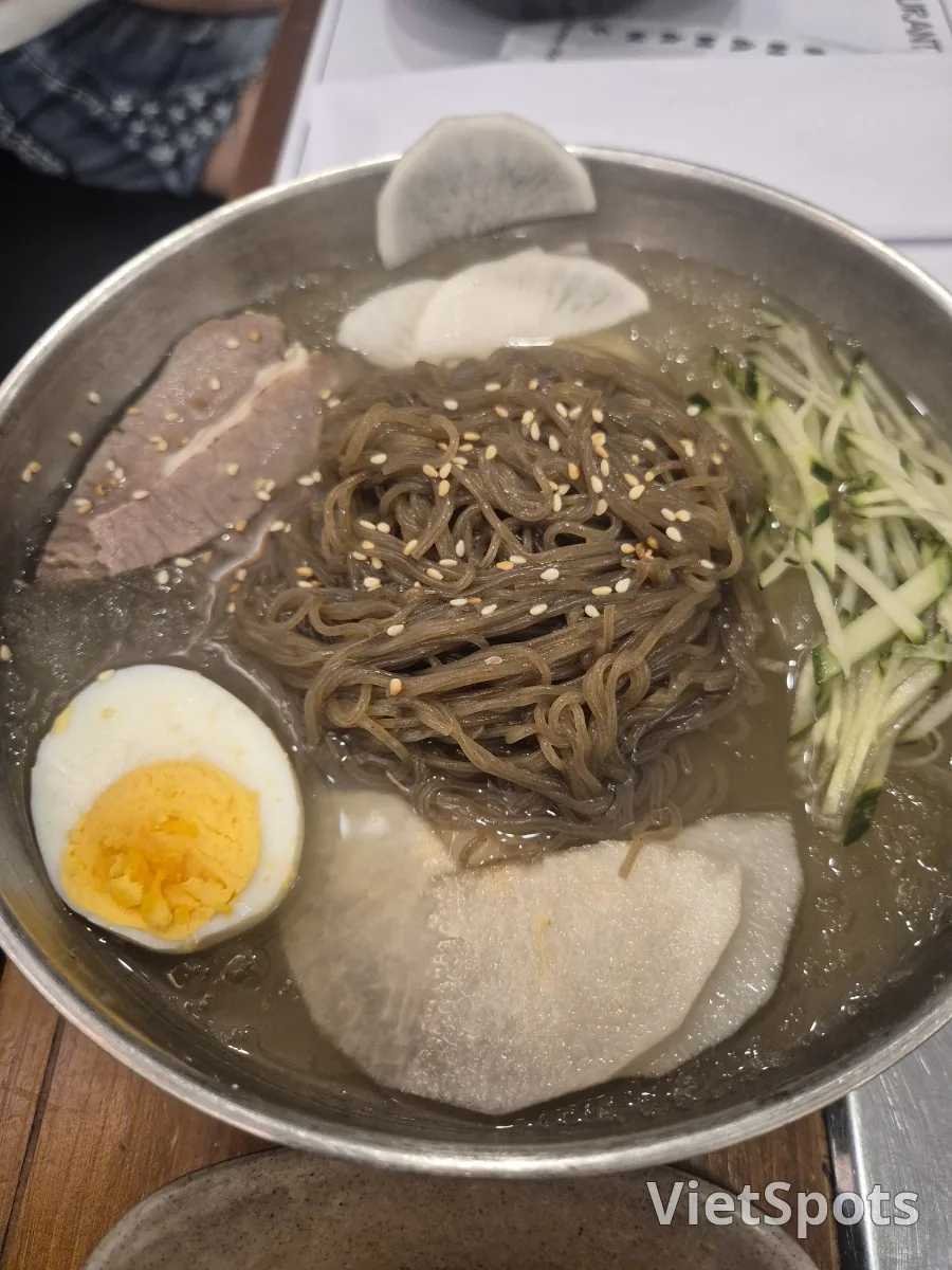 Last meal before departing Da Nang is Korean food!