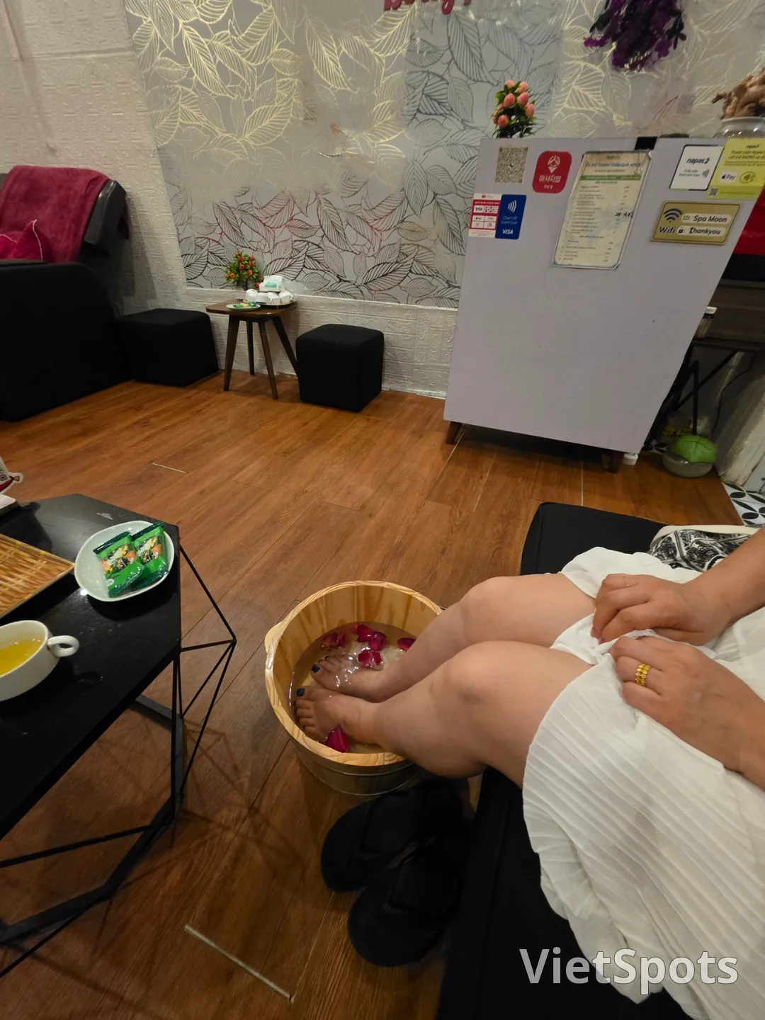 ✈️韓市場新芳南酒店旁邊,B Mart超市內的當地按摩店 - Moom Spa