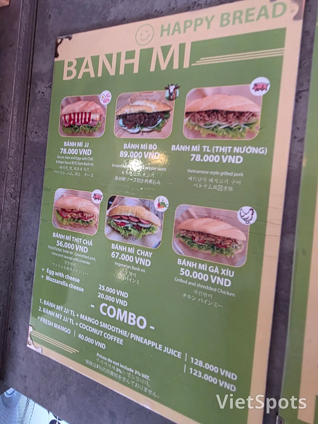 ✈️Sau một thời gian dài mới ghé lại Happy Bread Bánh Mì😋